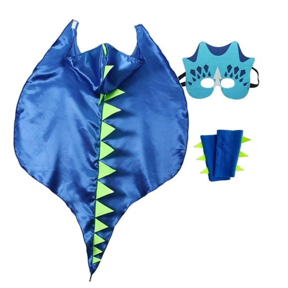 Disfraz de de peluche, ropa de de dibujos animados con sombrero, , disfraz de dinosaurio de juguete de cosplay Azul Hugo Disfraz de dragón