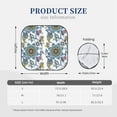 thumbnail image 3 of Fotbe Flowers and Butterflies 2-Piece Car Windshield Sun Shade | Sun Blocker for Car Windshield | Foldable Automotive Interior Accessories for Sun Protection-Small, 3 of 7