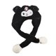 thumbnail image 1 of Sanrio-gorro de dibujos animados de Hellokitty para niña, gorro de protección auditiva de felpa Kawaii Kuromi, gorro de Anime Cinnamoroll A con orejas móviles, Invierno LIUWENJING unisex, 1 of 2