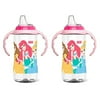 NUK Disney Princess Learner Cup, 10 oz Soft Spout Sippy Cup Style, 2 Pack, 9+ Months, Girls