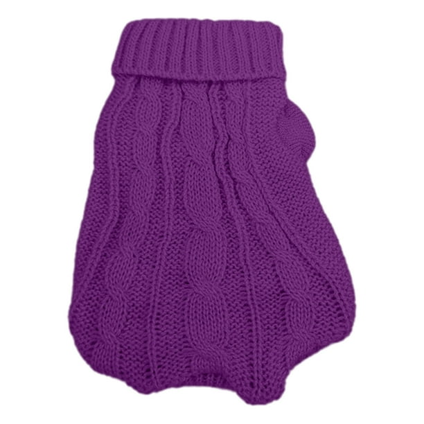 Jersey extrapequeño de punto para chihuahua, yorkshire y chihuahuas miniatura, para hembras y machos pequeños, otoño-invierno, cachorros y gatos, longitud 20 cm (talla n.º 6)