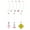 C, variant on Pregnancy Maternity Flexible Bioplast Long Belly Button Rings Navel Retainer Body Piercing 14G 1&1/2 Inch Length Varied Style