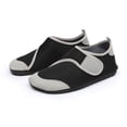 thumbnail image 4 of XUNKUSGA Women's Water Shoes Quick-Drying Breathable Mesh Hike Footwear Womens Casual Closed Toe Hook Loop Strap Barefoot Aqua Socks for Beach Swim Yoga,Black,5.5-6, 4 of 9