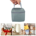 thumbnail image 7 of Unique Bargains Cosmetic Bag Travel Makeup Bag Cosmetic Brush Organizer Storage Bag for Women Gray 4.72"x2.36"x4.33", 7 of 7
