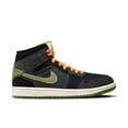 thumbnail image 2 of Men's Jordan 1 Mid SE Craft Anthracite/Sky J LT Olive (FD8617 003) - 9.5, 2 of 4