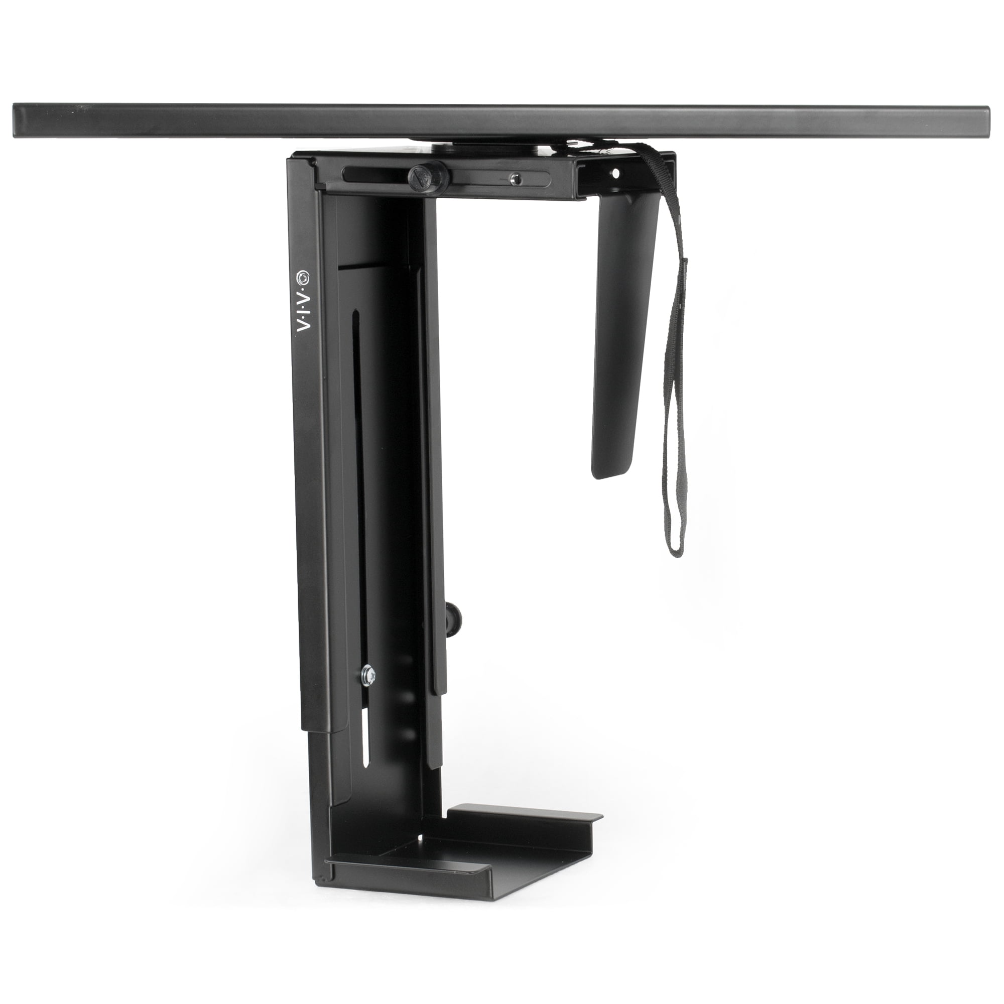 VIVO Adjustable UnderDesk Slider PC Mount Computer Case Holder with