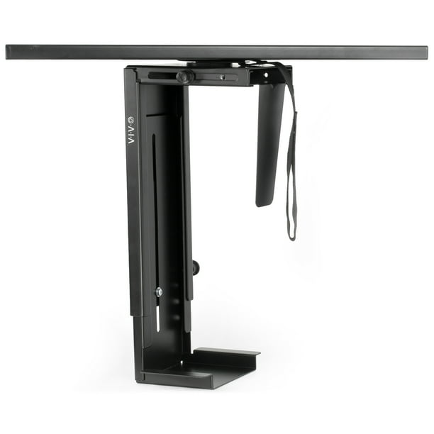 Vivo Adjustable Under Desk Slider Pc Mount Computer Case Holder