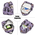 thumbnail image 5 of FORMRS Mini Backpack Purse for Women Travel Daypack Casual Shoulder Bag, Halloween Cats, 5 of 7