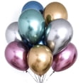 thumbnail image 1 of Globo Metálico Sincero 50 Piezas en 6 Colores para Decoración Cumpleaños, 1 of 7