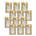 thumbnail image 3 of KAKOWELY 12pcs Adorable Gift Box Easter Kraft Paper Gift Wrapping Box Rabbit Gift Boxes,7.28"X4.72"X2.76", 3 of 4