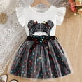 thumbnail image 2 of Toddler Baby Girl Summer Clothes Outfit Funny Letter T Shirt Top Short Set Infant Girl Clothes 6 12 18 months 2T 3T Girls Summer Set 1-4 Years,2-3 Years, 2 of 7