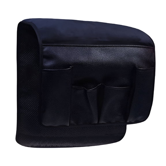 LAMIRO Anti-Slip Armrest Caddy Pocket Organizer for Sofa Couch Chair Recliner Loveseat,Storage for Phone,Book,Magazines,Armchair Remote Control Holder