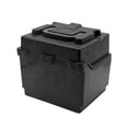 thumbnail image 2 of Caja de batería para bicicleta eléctrica Colamx Soporte de batería resistente a la intemperie negro, 2 of 8