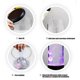 thumbnail image 4 of LED Jellyfish Night Light with Remote Control USB Powered Colorful Lighting Modes for Home Office De, 4 of 5