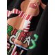 thumbnail image 4 of Pijama navideño a juego con estampado de alces: camisa de manga larga y pantalón a cuadros. Ropa de estar por casa suave., 4 of 6