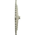 thumbnail image 4 of 29 1/8"OD x 1 1/4"ID x 4"P Haylynn Ceiling Medallion (Fits Canopies up to 1 1/4"), Hand-Painted Clear Yellow, 4 of 7