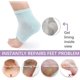 thumbnail image 3 of Moisturizing Socks, 3 Pairs-Moisturizing/Gel Heel Socks for Dry Cracked Heels, Open Toe Socks, Ventilate Gel Spa Socks to Heal and Treat Dry, Gel Lining Infused with Vitamins (Pink, Turquoise, Grey), 3 of 5