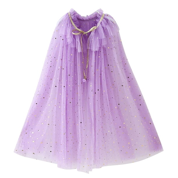 Capa de princesa de terciopelo para niñas, capa de invierno con lentejuelas, Elsa, sirena, Ariel, traje de fiesta de Navidad zhangmengya unisex