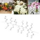 thumbnail image 3 of Cadena de cuentas de cristal acrílico de 30 cm para fotos, ramas de flores, manualidades románticas 12 sucursales, 3 of 9