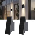 thumbnail image 1 of Luces solares de pared SOTTLOT, regulables hacia arriba/abajo, 700 lm, IP65, 2 unidades, 1 of 8