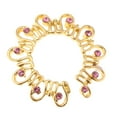 thumbnail image 4 of 8 Pcs Clip On Flower Crystal  Non Piercing Body Jewelry, 4 of 9