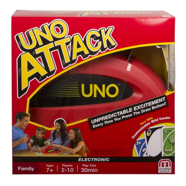 トランプ UNO Mattel UNO Attack Electronic Card Game 2017 Family Ages 7+ 2