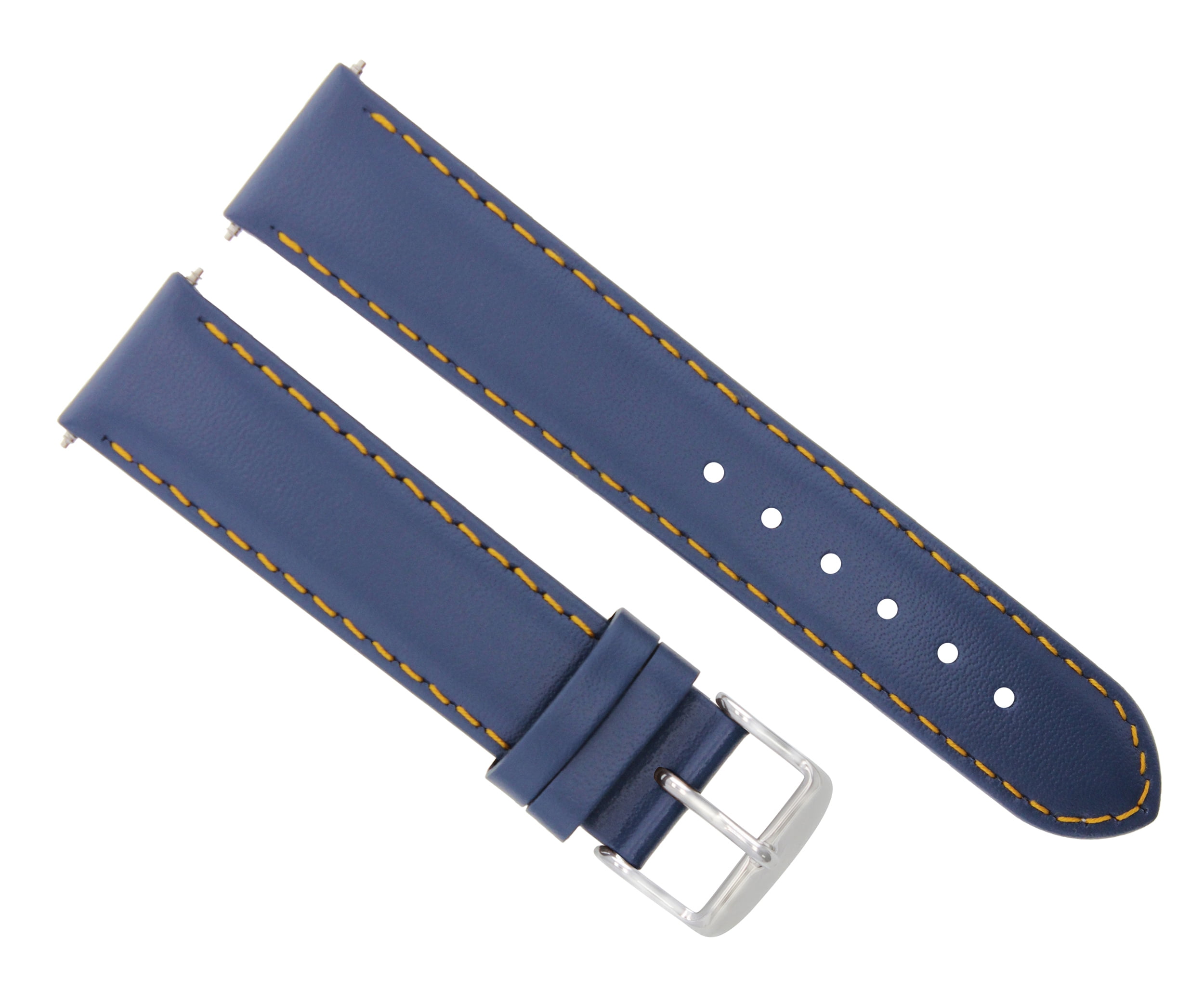 20MM SMOOTH LEATHER WATCH STRAP BAND FOR SEIKO KINETIC PRESAGE SARW011 WATCH  OS 