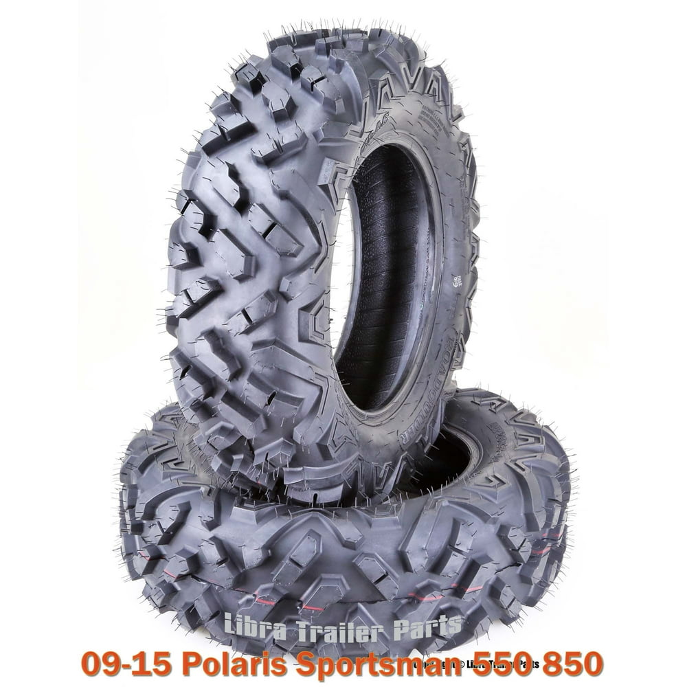 (2) 26x814 ATV front Tire Set for 0915 Polaris Sportsman 550 850