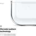thumbnail image 6 of Clear Case Compatible with AirPods 4 Case - Compatible with AirPods 4th Generation Case, Carabiner Included, Reduced Yellowing, Wireless Charging, Shock Resistant, Full Protection (Transparent), 6 of 9