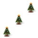 thumbnail image 3 of Bewildely de Decoración de árbol de Navidad Adorno de Muñeca Centro de Decoración Metal Craft Farmhouse Decorativo Verde S 3Conjunto, 3 of 6