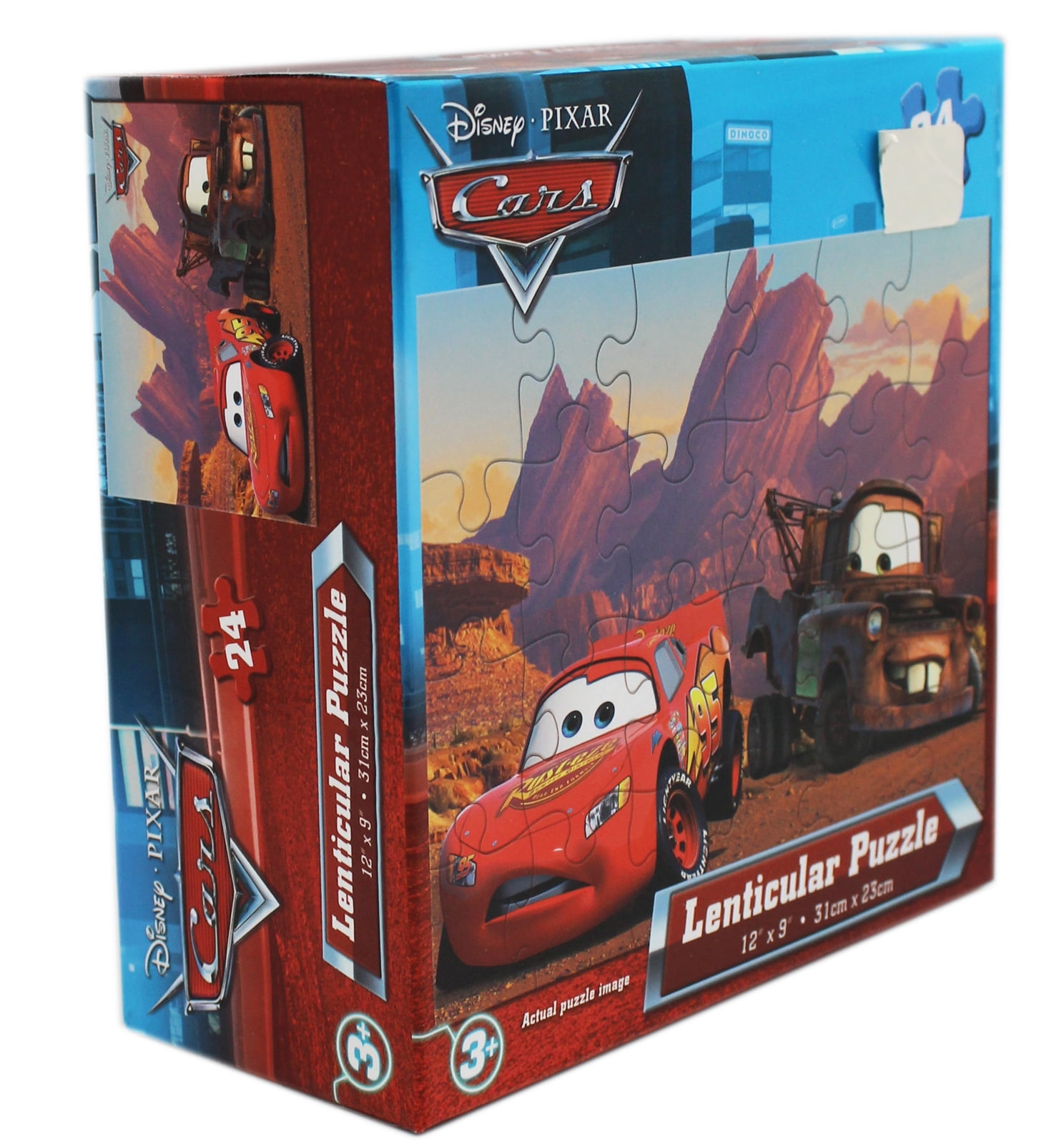 Disney Pixar Cars 3 Puzzle 24 piece Lightening Mcqueen kid Educational Gift NEW