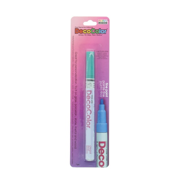 Uchida DecoColor Paint Marker, Fine, Teal