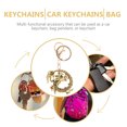 thumbnail image 6 of Metal Dragon Keychain Rabbit Foot Keychains Rings Locket Golden, 6 of 8