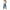 #164 Blue, variant on Kddylitq Cotton Capri Pants for Women Casual High Waist Wide-Leg Dressy Striped Print Summer Rompers Loose Fit 2024 Button Overalls Blue M