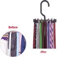 thumbnail image 5 of SHAR Adjustable Rotating Tie Belt Rack Organizer for Closet Storage - Pack of 2, 5 of 5