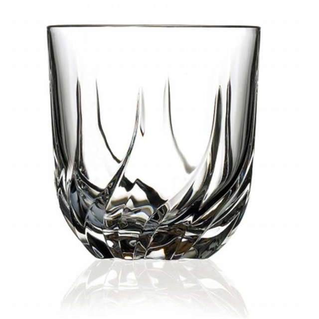 Lorenzo Import 239440 RCR TrixCrystal Double Galss Old Fashioned Ensemble de 6