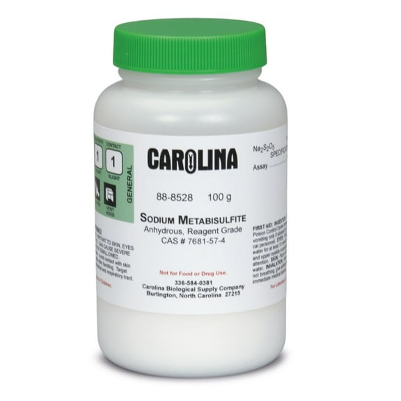 Sodium Metabisulfite, Reagent Grade, 100 G