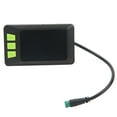 thumbnail image 2 of ABS LCD Display Meter, Portable Durable Convenient Electric Bike LCD Display Meter Practical  for Electric Scooter, 2 of 8