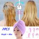 thumbnail image 3 of 2 piezas toalla secadora para el cabello gorro para el cabello toalla envuelta gorro de baño toalla funcional para secar el cabello toalla que ahorra tiempo, 3 of 8