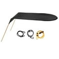 thumbnail image 1 of Lightweight Canoe Sun Shade Canopy with Kayak Accessories Black, 1 of 10