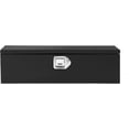 thumbnail image 2 of 20x12x10in Steel Truck Bed Tool Box with Diamond Plate Side Handle and Lock Keys Portable Storage Organizer for Pickup RV Trailer Black, 2 of 9
