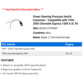 thumbnail image 2 of Power Steering Pressure Switch Connector - Compatible with 1996 - 2005 Chevy Express 1500 4.3L V6 1997 1998 1999 2000 2001 2002 2003 2004, 2 of 2