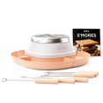 thumbnail image 4 of Quemador de Mesa ZOKU S'mores Maker con Varillas Reutilizables para Deliciosas Golosinas Gooey en In, 4 of 9