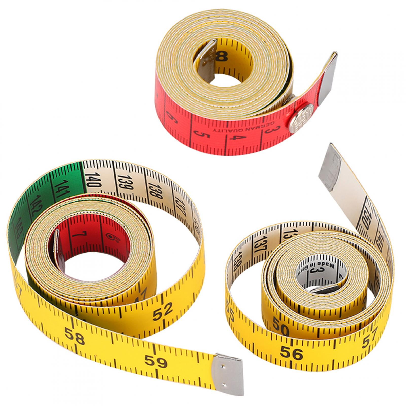 YOUTHINK Double Scale Tap,3Pcs Soft Measure Tape Sewing Clothing Tailor