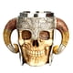thumbnail image 2 of Organizadores Taza de café Resina Striking Warrior Tankard Viking Skull Taza de Navidad de doble pared AMMAO MXZZ23419A1364, 2 of 2
