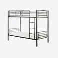 thumbnail image 2 of Cosmic Homes Canada Reston Metallic Convertible Bunk Bed (Single/Single) – Black, 2 of 2