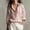 Pink, variant on CYMMPU Women's Basic Scoop Neck Sleeveless Linen Tank Top, Solid Relax Fit Everyday Layering Vest Brown XXL