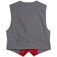 thumbnail image 4 of Tommy Hilfiger Boys' Big Velvet Vest, Red, 4 of 7