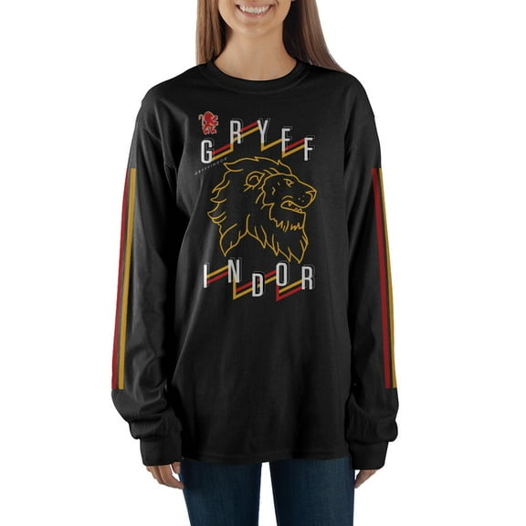 Gryffindor Long Sleeve Shirt Unisex Clothing-Medium