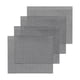thumbnail image 4 of Alfombrillas para barbacoa rejillas antiadherentes para barbacoa sábanas reutilizables portátiles para Picnic redes de cocina almohadillas 4 piezas sidaley OD2797-00B, 4 of 7